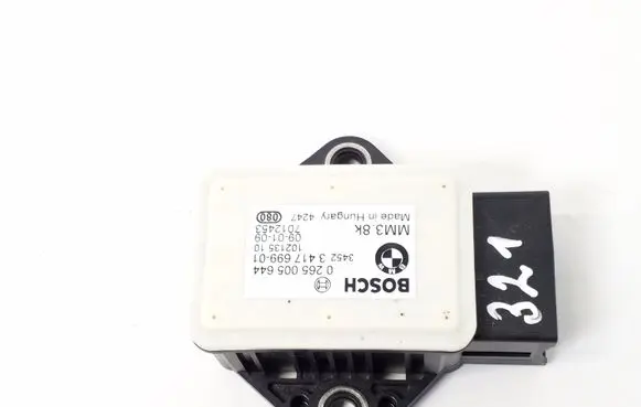 BMW X3 E83 ESP acceleration yaw rate sensor 3417699