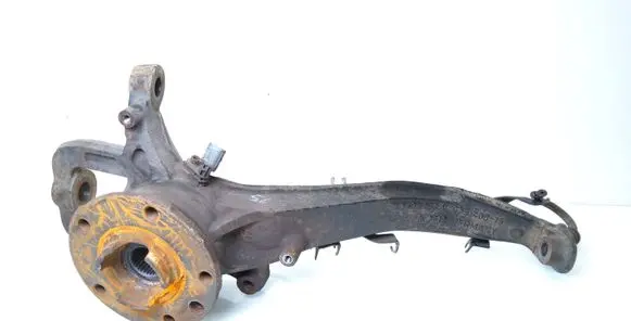 Volkswagen Touareg I Front wheel hub spindle knuckle 7L0407258A