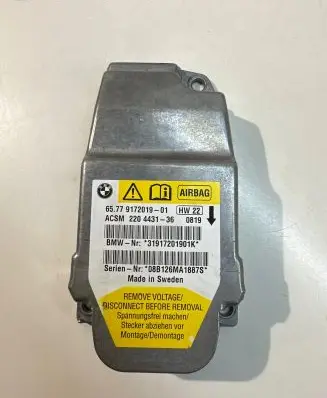 BMW 5 E60 E61 Airbag control unit/module 9172019 31917201901K 220443136