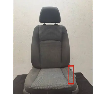 Mercedes-Benz Vito Viano W639 Front driver seat A0009123123 3910001200 A0009140127