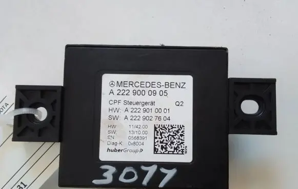 Mercedes-Benz C W205 Other control units/modules A2229000905
