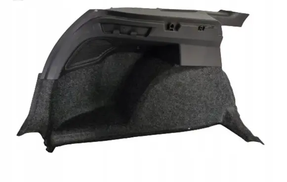 Trunk/boot lower side trim panel