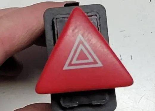 Skoda Octavia Mk1 (1U) Hazard light switch 1U0953235B