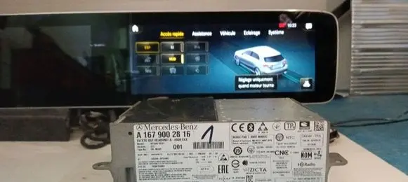 Mercedes-Benz GLE W167 Radio/CD/DVD/GPS head unit A1679002816