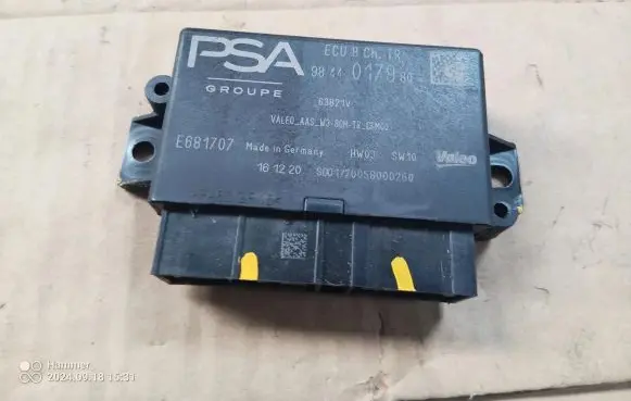 Peugeot 3008 II Airbag deployment crash/impact sensor 9844017980
