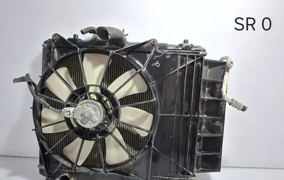 Opel Agila B Radiator cooling fan shroud 2635005820