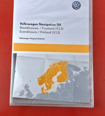 Volkswagen PASSAT B6 Navigation maps CD/DVD 3B0051884LE