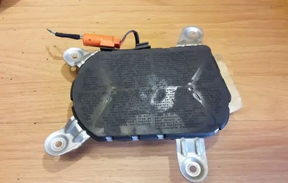 Front door airbag