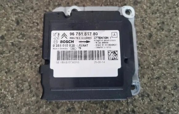 Peugeot 5008 Airbag control unit/module 9675181780
