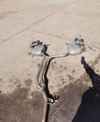 Porsche Macan (95B) Rear muffler/silencer tail pipe 95B253611D 10710028