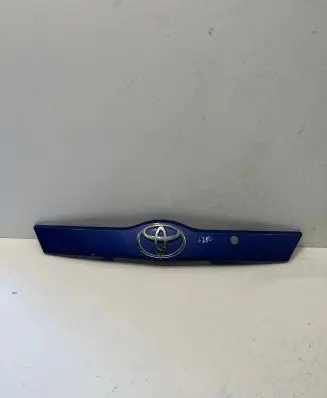 Trunk door license plate light bar