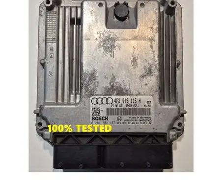 Audi A6 S6 C6 4F Engine control unit/module ECU 4F2910115H 0261S02467 4F2907115