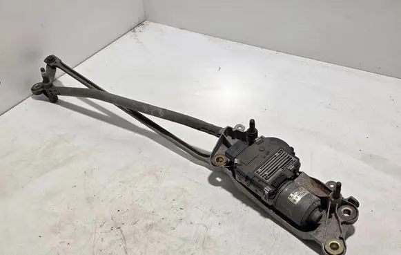 Volkswagen Touareg I Front wiper linkage and motor 3397020676 7L0955023P 7L0955119K