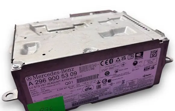 Mercedes-Benz EQS X296 Central body control module NR876 A2969005309