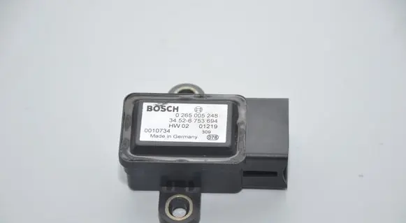 BMW X5 E53 ESP acceleration yaw rate sensor 6753694 0265005248