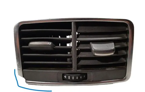 Audi A6 S6 C6 4F Dash center air vent grill 4F0819203B