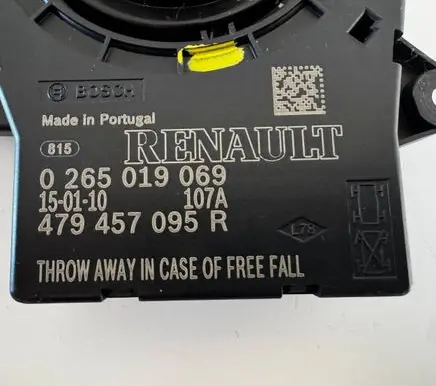 Renault Captur Steering angle sensor 0265019069 479457095R