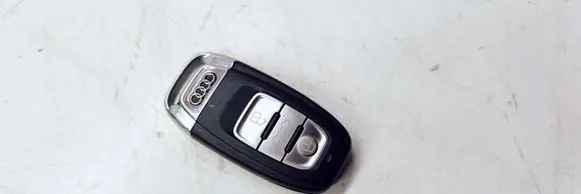 Audi A4 S4 B8 8K Ignition key/card 