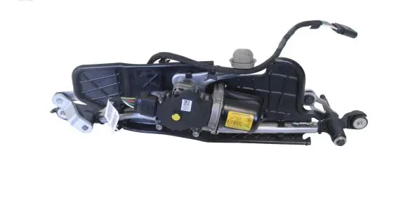 Front wiper linkage and motor