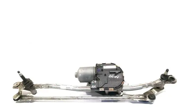 Audi A6 S6 C7 4G Front wiper linkage and motor 4G2955023A 3397021412 4G2955119