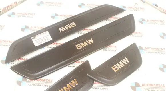 BMW X3 F25 sill trim set (inner) 7205597