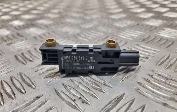 Airbag deployment crash/impact sensor