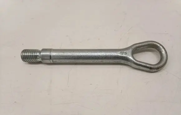 Towing hook eye