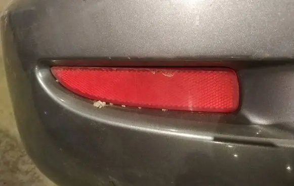 Mazda 3 I Rear tail light reflector 