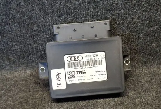 Audi A6 S6 C7 4G Hand brake control module 4H0907801H 4H0907801A