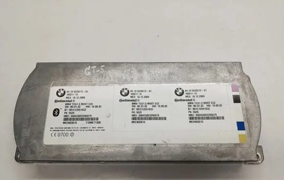 BMW 5 GT F07 Bluetooth control unit module 9228272
