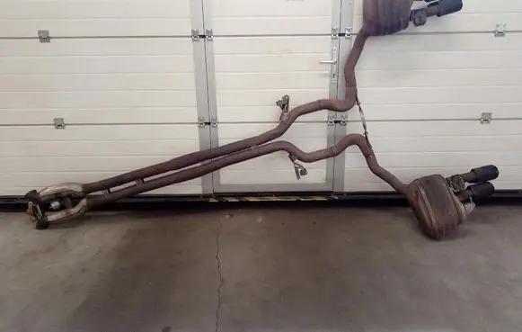 Porsche Panamera (970) Rear muffler/silencer tail pipe 971253211G