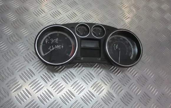 Peugeot 308 Speedometer (instrument cluster) 9666642380
