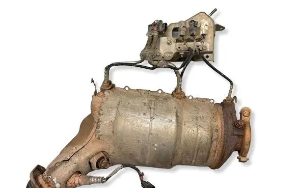Toyota Hilux (AN120, AN130) Catalyst/FAP/DPF particulate filter 76L2 OE040 ATFB