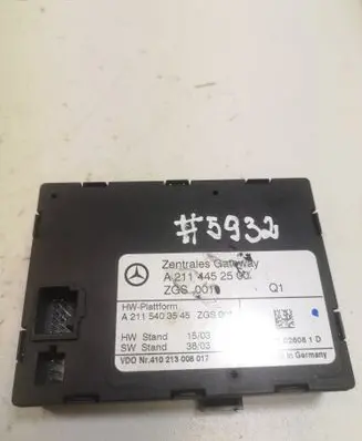 Gateway control module