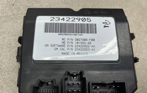 Tailgate/trunk control unit/module