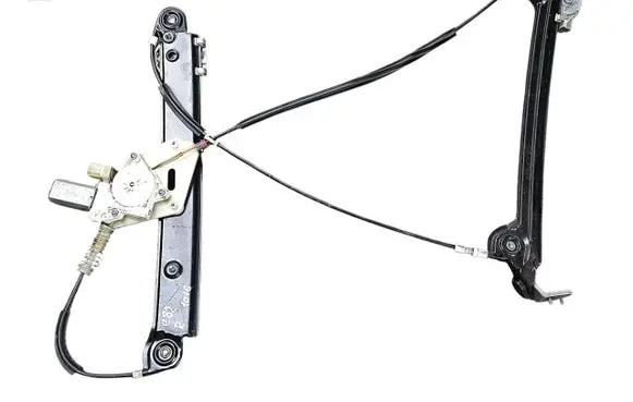 Front door window regulator with motor