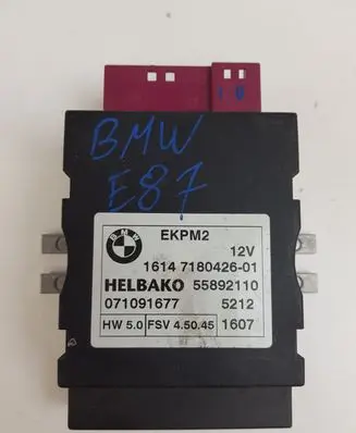 BMW 1 E81 E87 Fuel injection pump control unit/module 7180426