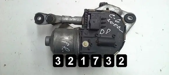 Citroen C6 Front wiper linkage and motor 9661995980
