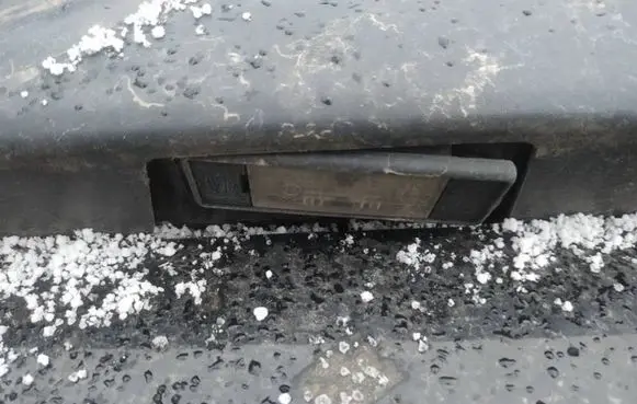 Citroen C4 I Number plate light