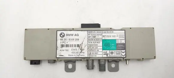 BMW 3 E46 Antenna control unit 65258368209 8368209 65256907123