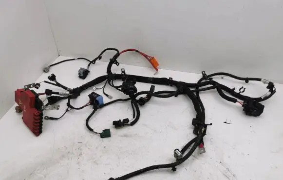 Engine installation wiring loom