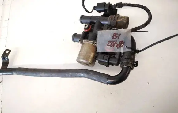 Coolant heater control valve
