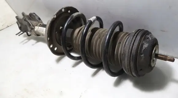Front shock absorber with coil spring