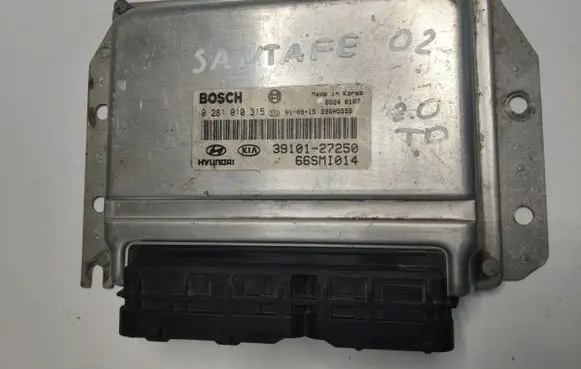 Hyundai Santa Fe Engine control unit/module 3910127250 66SMI014 0281010315
