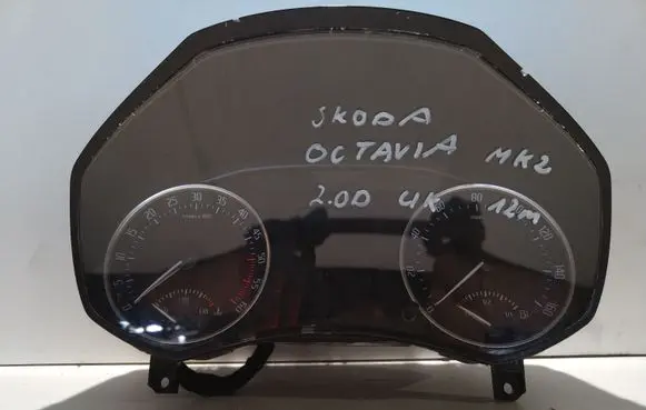Skoda Octavia Mk2 (1Z) Speedometer (instrument cluster) 1Z0920903Z A2C5348487