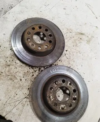 Audi A3 S3 A3 Sportback 8P Front brake disc