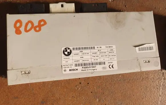 BMW 3 F30 F35 F31 Tailgate/trunk control unit/module 7412610 F005V01807