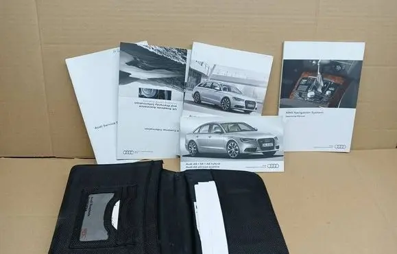 Audi A6 S6 C7 4G Owners service history hand book