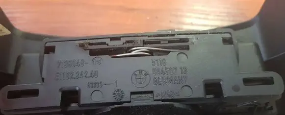 BMW 3 E90 E91 Glove box central console 58450713