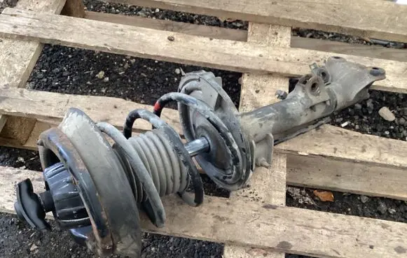 Volkswagen Sharan Front shock absorber with coil spring